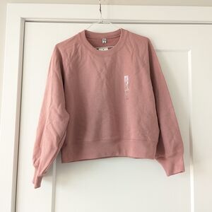 NWT Pink Crewneck Sweatshirt UNIQLO